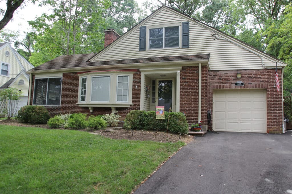 Before - This Cincinnati home was utterly lacking in curb appeal