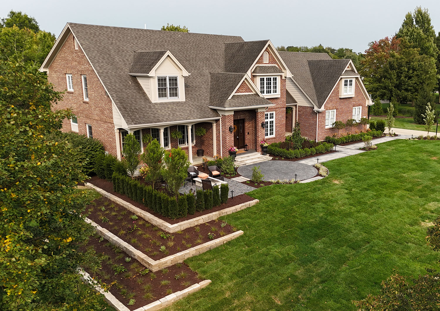 Retaining wall construction companies around Greater Dayton, Ohio.